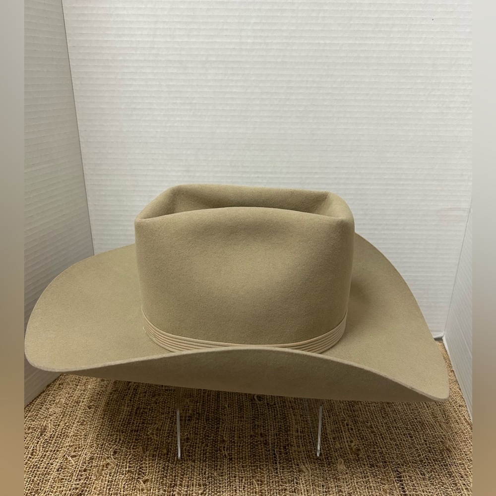 Resistol XXX Beaver Self-Conforming Cowboy Hat Size 6 5/8. VTG